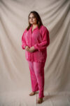 Blushing Pleated Co-ord Set