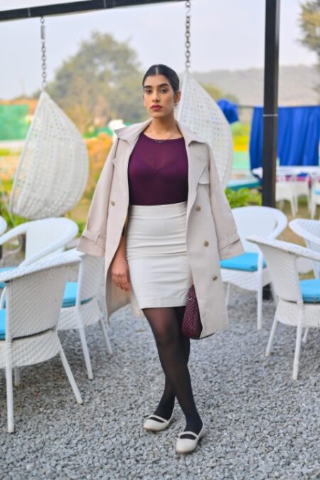 Beige Trench Coat