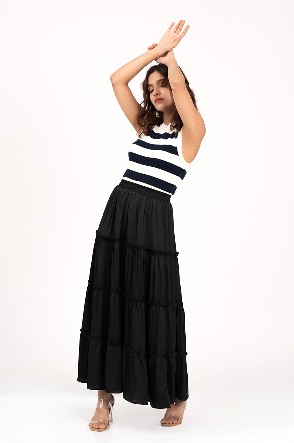Twirl Noir Skirt2